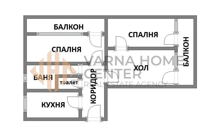 Четиристаен тухлен апартамент в идеалния център на град Добрич - 7